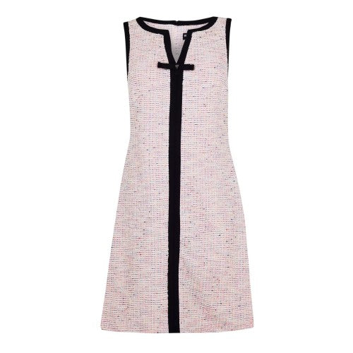 Front - Karl Lagerfeld Womens/Ladies Tweed Shift Dress