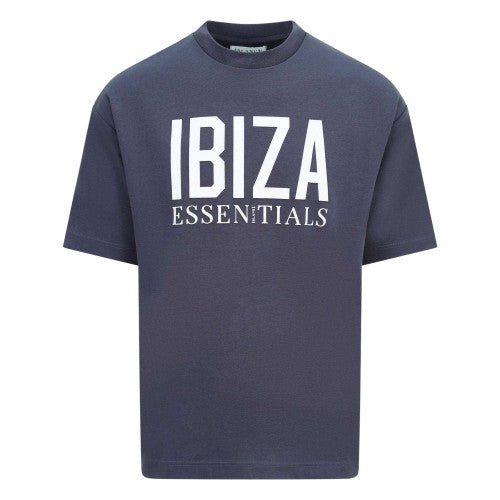 Front - Blank Essentials Mens Ibiza Oversized T-Shirt