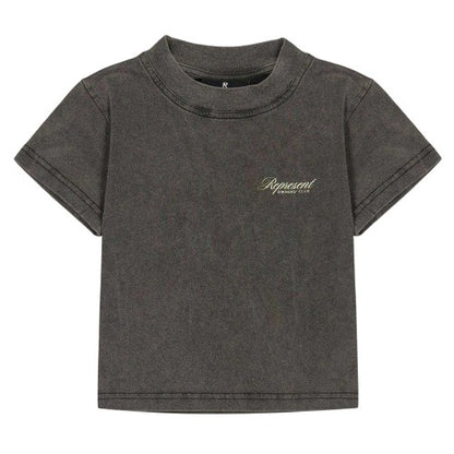 Front - Represent Childrens/Kids Owners Club Embroidered Logo T-Shirt