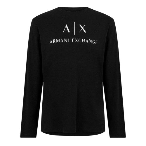 Front - Armani Exchange Mens Logo T-Shirt