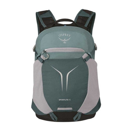 Front - Osprey Sportlite Logo 15L Hiking Backpack