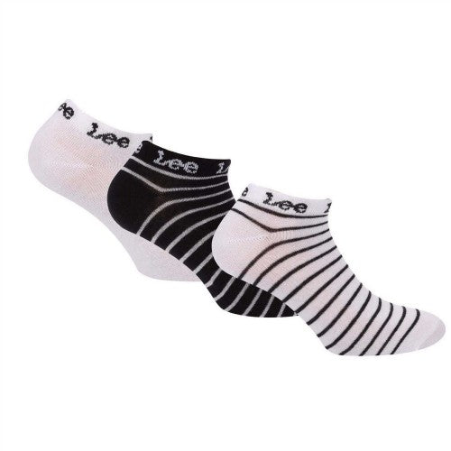 Front - Lee Womens/Ladies Trainer Socks (Pack of 3)
