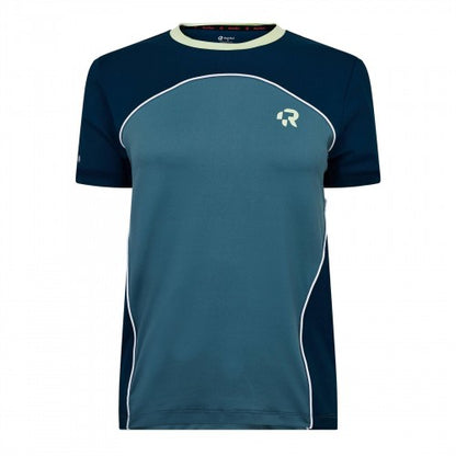 Front - Red Run Womens/Ladies Colour Block Sports Top