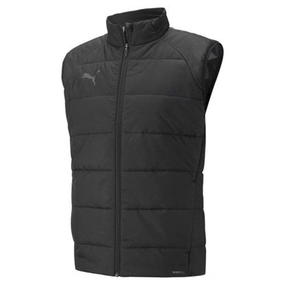 Front - Puma Mens TeamLIGA Quilted Sleeveless Gilet