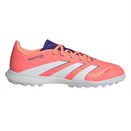Front - Adidas Childrens/Kids Predator League 3 Stripes Football Boots