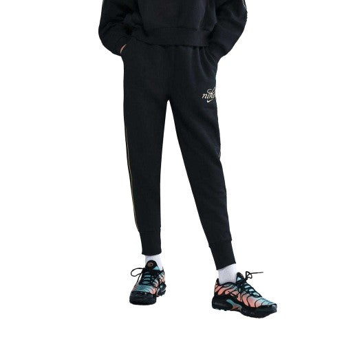 Front - Nike Girls NSW Fleece Joggers