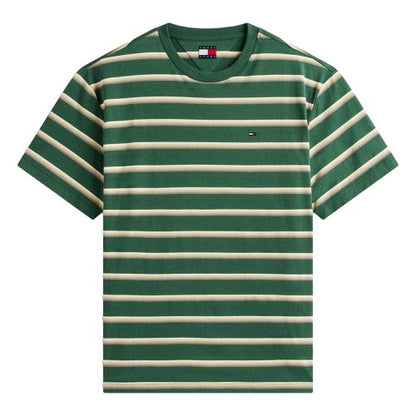 Front - Tommy Jeans Mens Striped T-Shirt