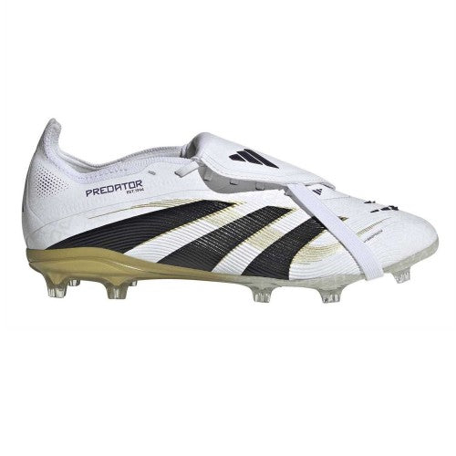 Front - Adidas Childrens/Kids Predator Elite Lace Up Football Boots