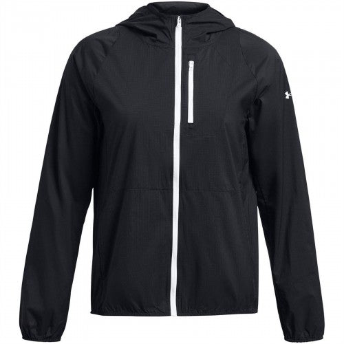 Front - Under Armour Mens Launch Hooded Jacket