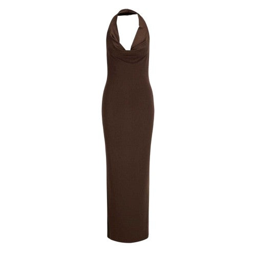 Front - JJXX Womens/Ladies Halter Neck Bodycon Dress