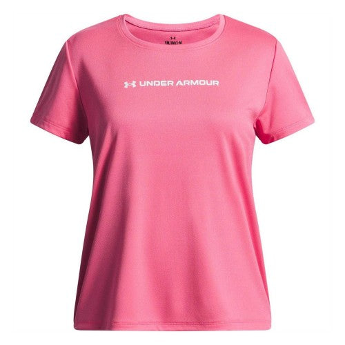 Front - Under Armour Childrens/Kids Tech Wordmark Performance T-Shirt