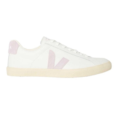 Front - Veja Womens/Ladies Esplar Leather Court Trainers