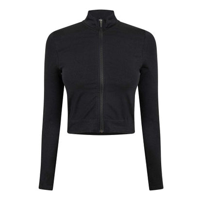 Front - Represent Womens/Ladies Cropped Long-Sleeved Jacket