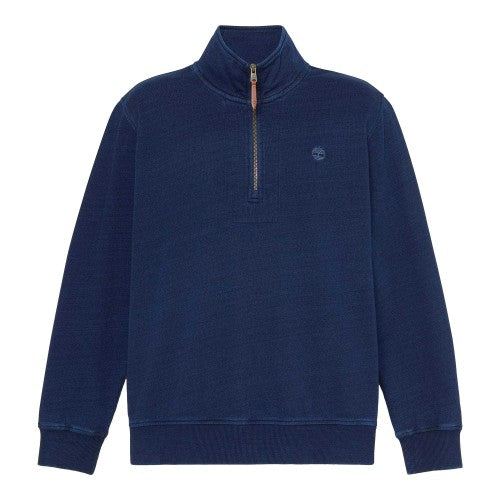 Front - Timberland Mens Indi Quarter Zip Sweatshirt