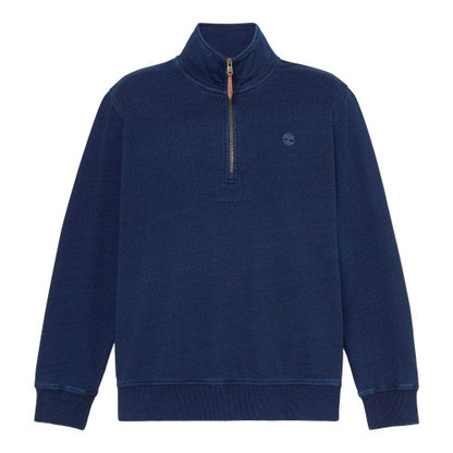Front - Timberland Mens Indi Quarter Zip Sweatshirt