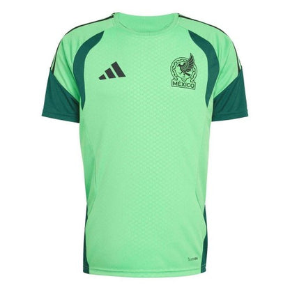 Front - Adidas Mens 2026 Mexican Training Football Shirt