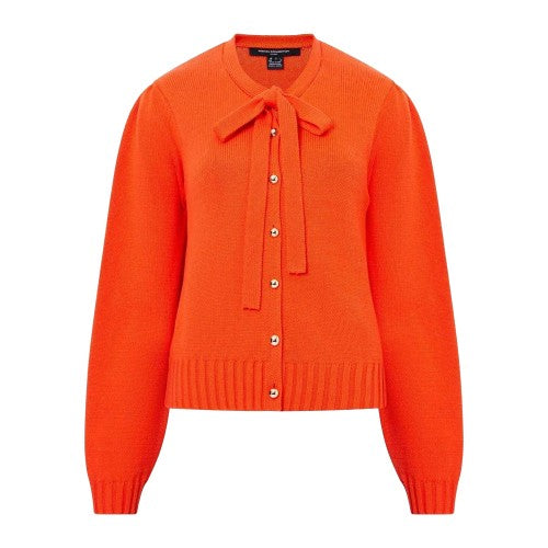 Front - French Connection Womens/Ladies Varli Puff Sleeve Cardigan