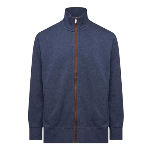 Front - Gant Mens Sacker Ribbed Cardigan