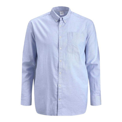 Front - Jack And Jones Mens Oxford Chest Pocket Shirt