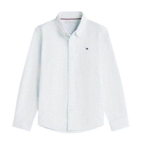 Front - Tommy Hilfiger Boys Oxford Shirt