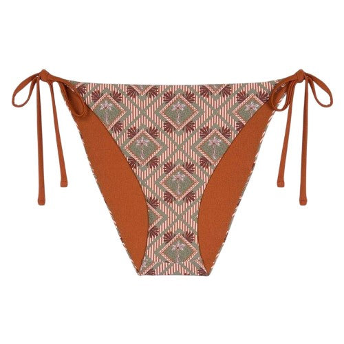 Front - Chelsea Peers Womens/Ladies Geometric Bikini Bottoms