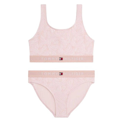 Front - Tommy Hilfiger Girls Bikini Set
