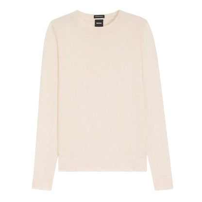 Front - Boss Womens/Ladies Ferpina Plain Knitted Jumper