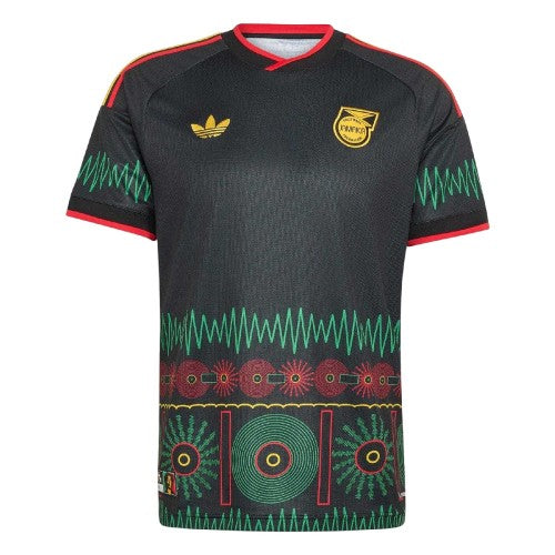 Front - Adidas Mens 2026 Jamaica Away Shirt