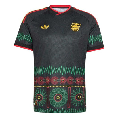 Front - Adidas Mens 2026 Jamaica Away Shirt