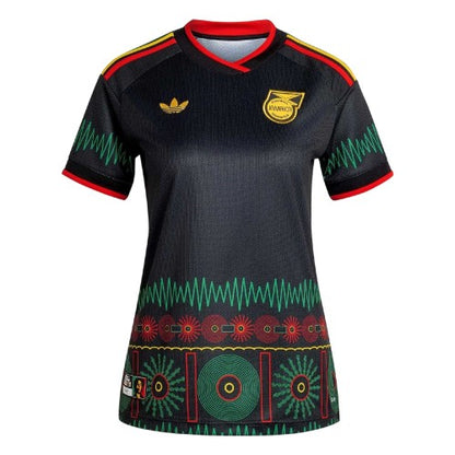 Front - Adidas Womens/Ladies 2026 Jamaica Away Shirt