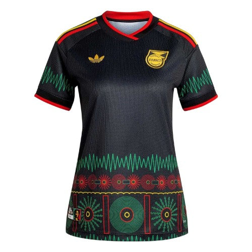 Front - Adidas Womens/Ladies 2026 Jamaica Away Shirt