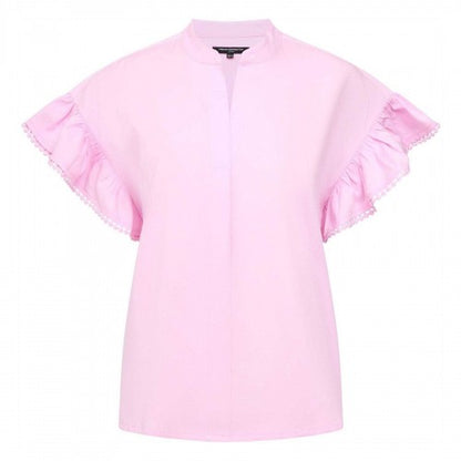 Front - French Connection Womens/Ladies Ruffle Blouse