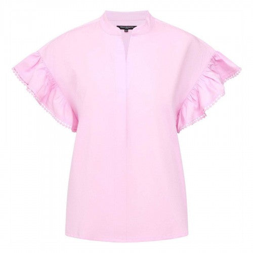 Front - French Connection Womens/Ladies Ruffle Blouse