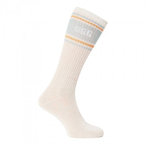 Front - UGG Womens/Ladies Block Stripe Crew Socks