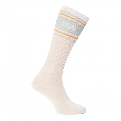 Front - UGG Womens/Ladies Block Stripe Crew Socks