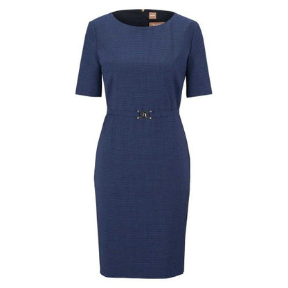 Front - Hugo Boss Womens/Ladies Daleah Dress