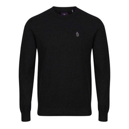 Front - Luke 1977 Mens Radon Crew Neck Jumper