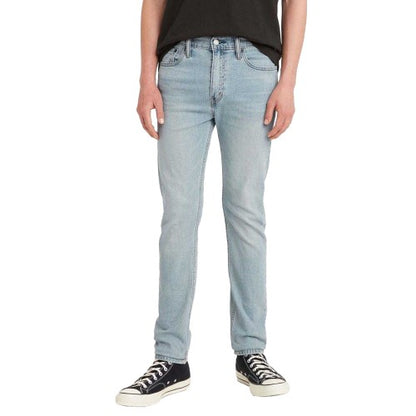 Front - Levis Mens 510 Renzor Leather Patch Skinny Jeans