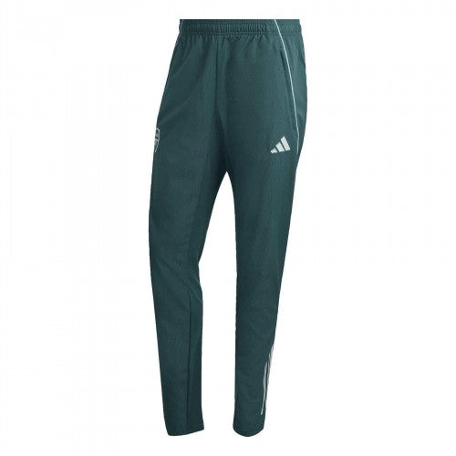 Front - Adidas Mens Pre-Match Arsenal FC Tracksuit Bottoms