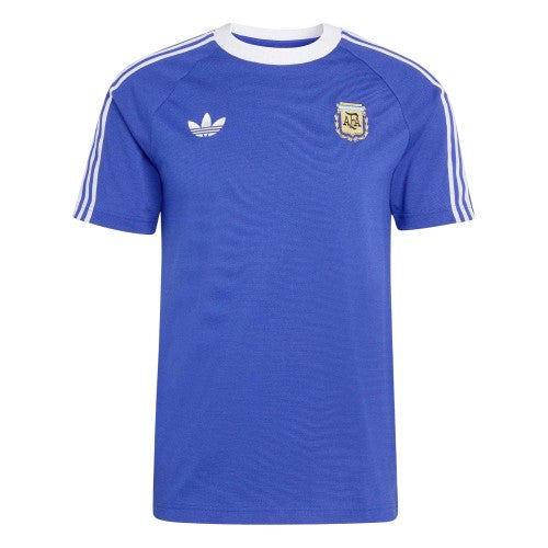 Front - Adidas Mens Originals Argentina Crew Neck Football Shirt