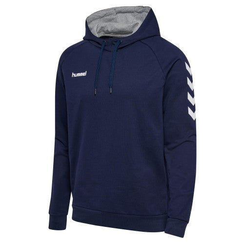 Front - Hummel Mens Go Cotton Hoodie