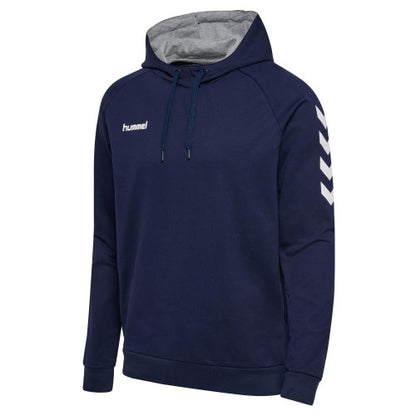 Front - Hummel Mens Go Cotton Hoodie