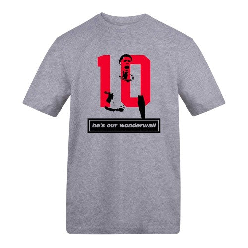 Front - AWD Mens Hes Our Wonderwall T-Shirt