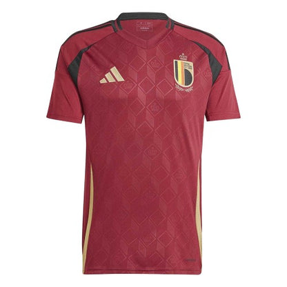 Front - Adidas Mens 2024 Belgium Home Jersey