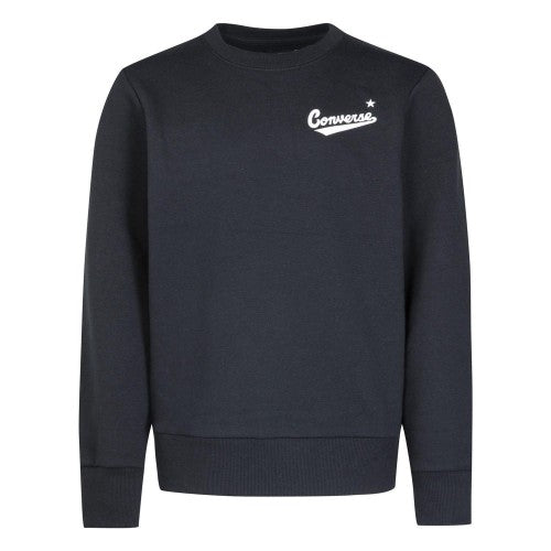 Front - Converse Childrens/Kids Graphic Logo Sweatshirt