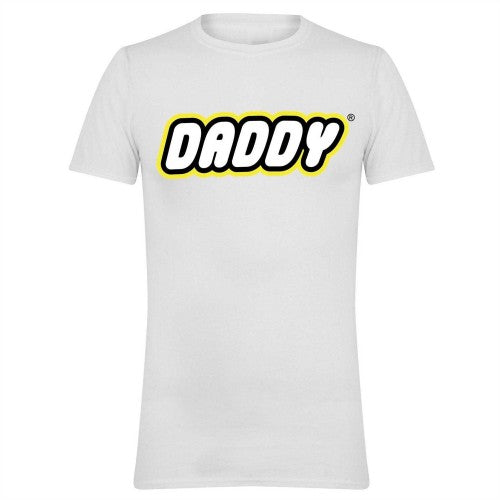 Front - AWD Mens Daddy Lego T-Shirt