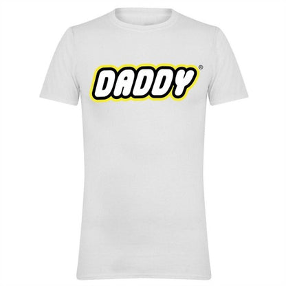 Front - AWD Mens Daddy Lego T-Shirt