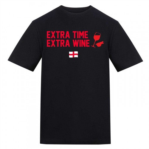 Front - AWD Womens/Ladies Extra Time Extra Wine T-Shirt