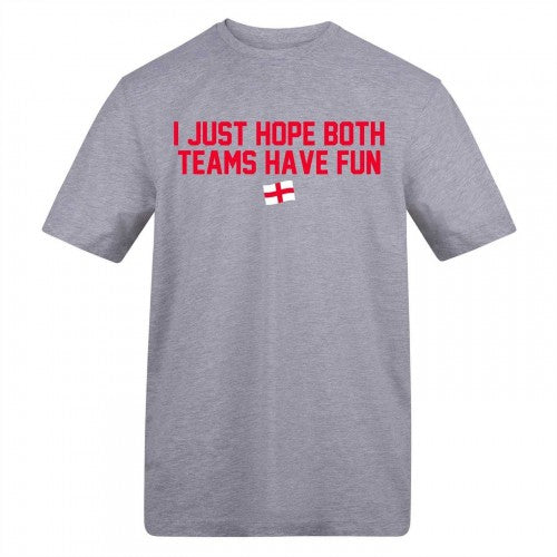 Front - AWD Mens I Just Hope Both Teams Have Fun T-Shirt