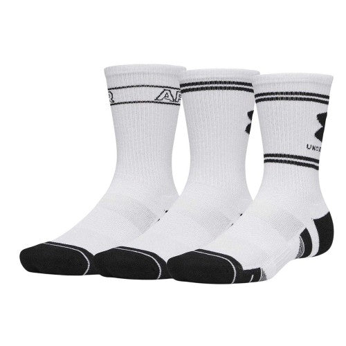 Front - Under Armour Unisex Adult Performance Tech Crew Socks